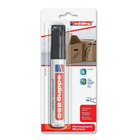 edding 850 Permanentmarker, 5-16mm, schwarz