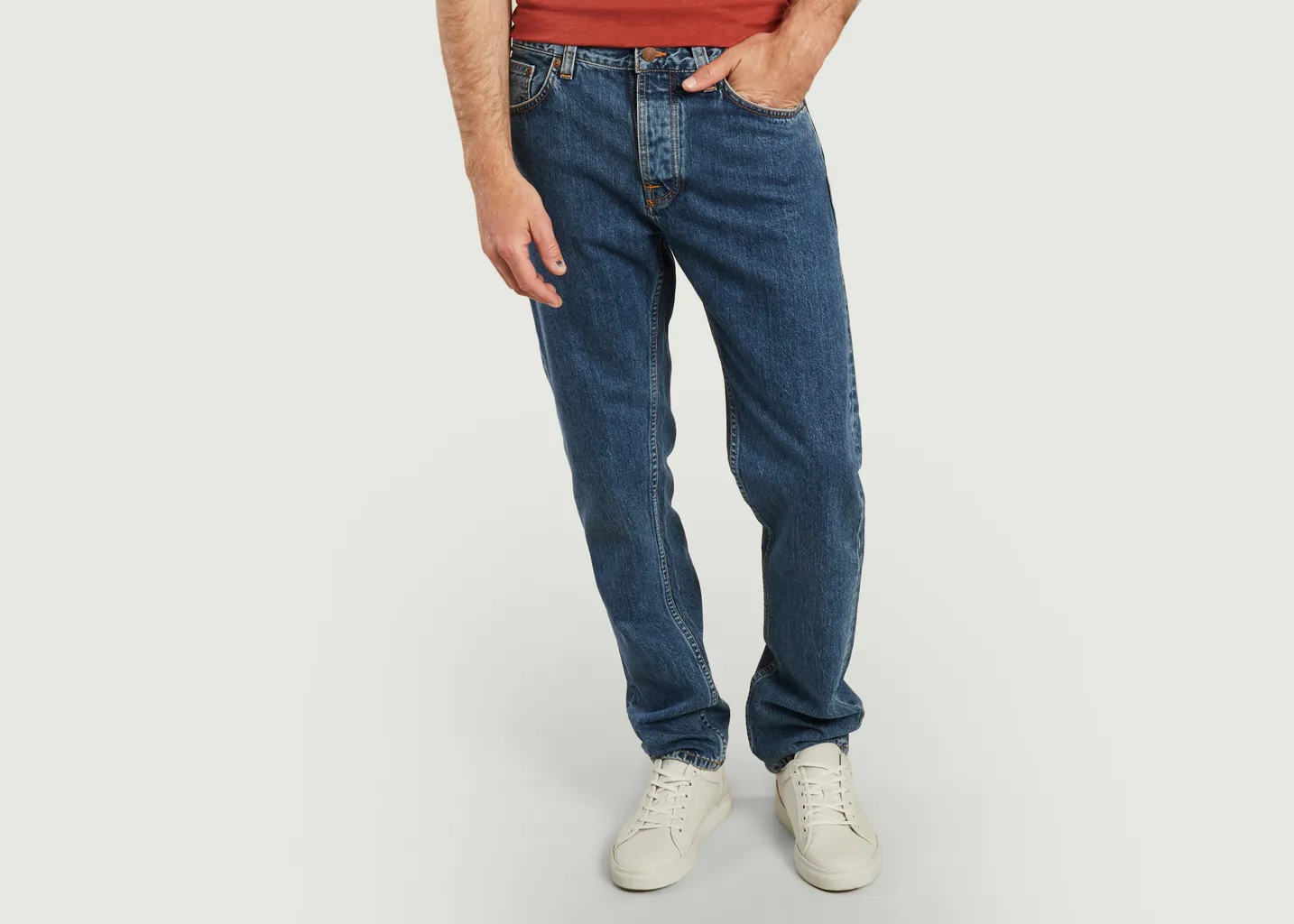 Jean Steady Eddie II Friendly Blue Nudie Jeans