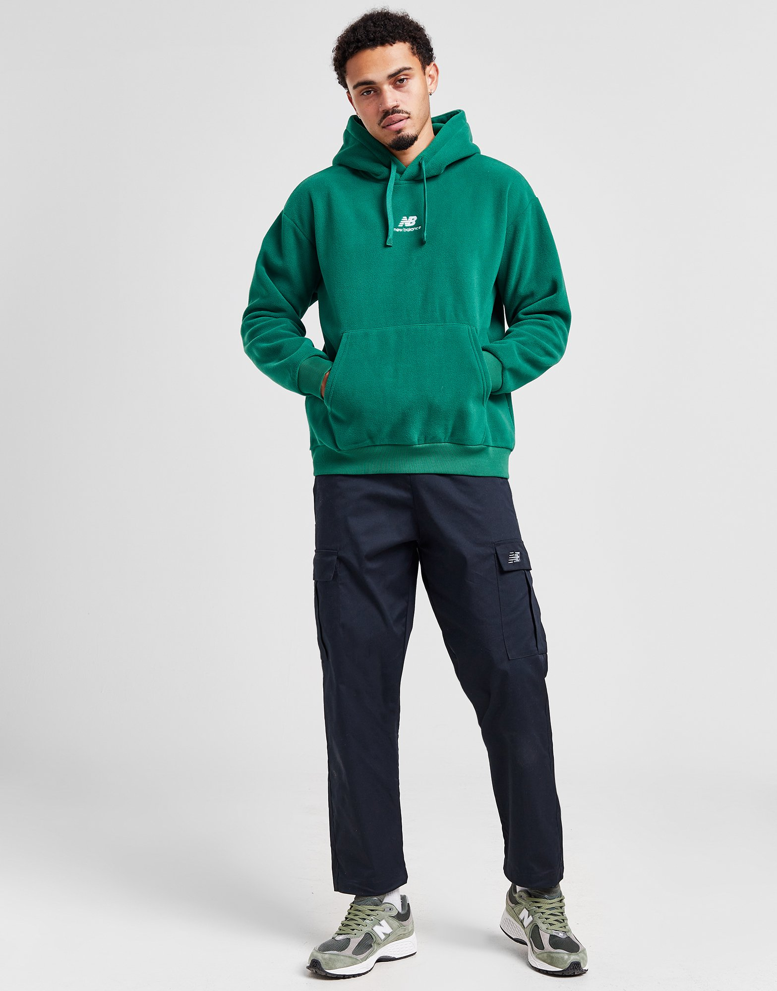 New Balance Sweat à Capuche Polar Homme