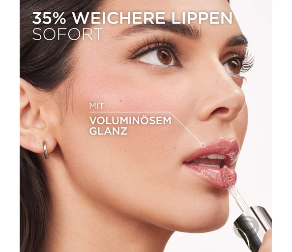 L'ORÉAL PARIS Plump Ambition Hyaluron Lip Oil101 Cristal Clear