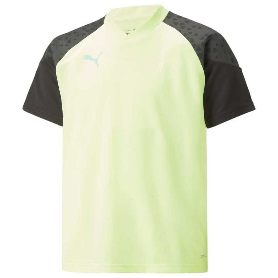 PUMA T-shirt d'Entraînement IndividualCUP - Jaune/Noir Enfant