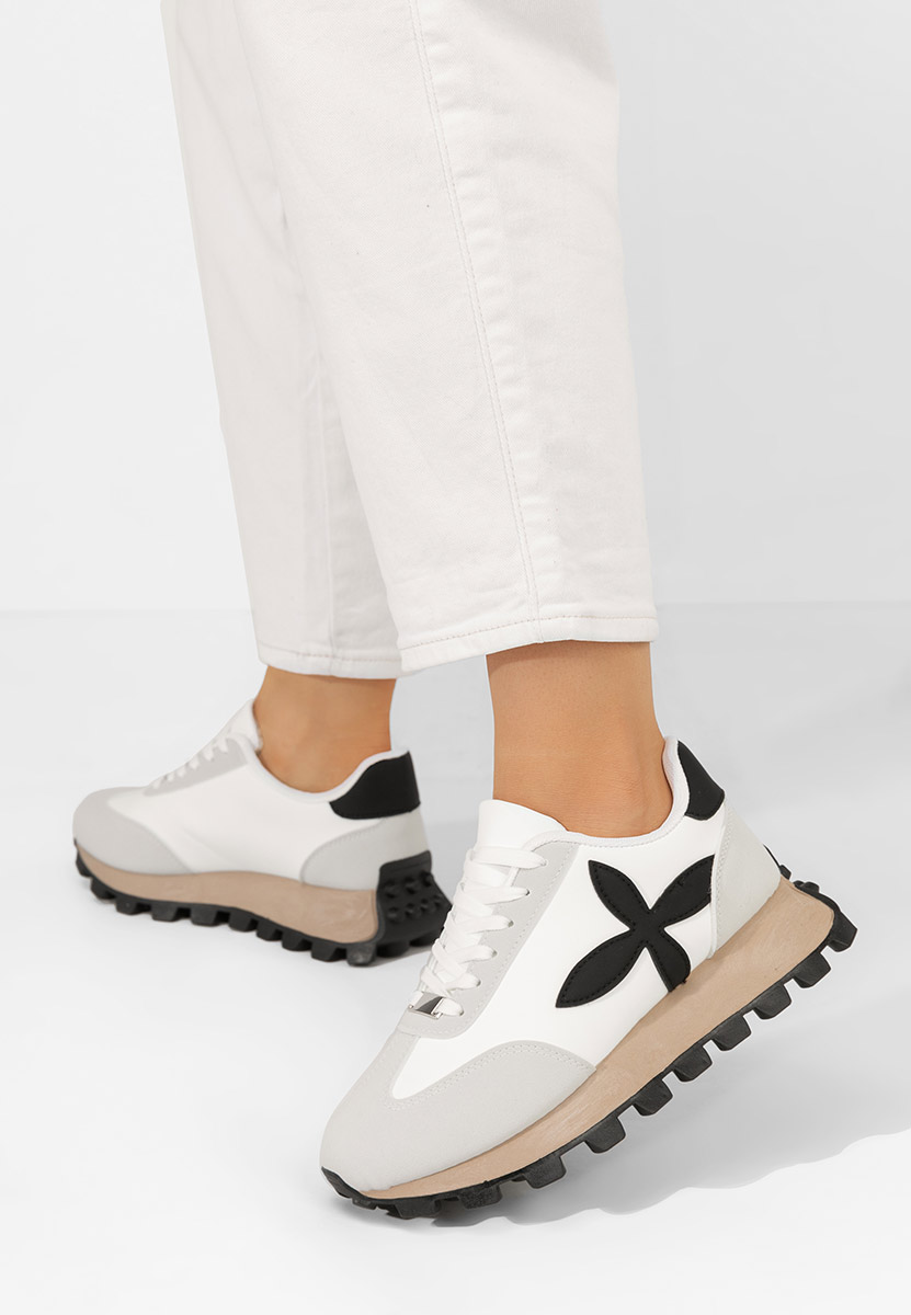 Baskets pour femme blancs Dionne