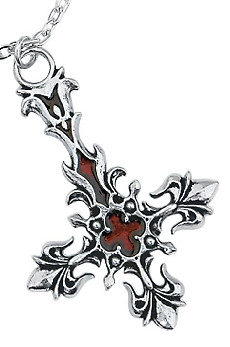 St. Lucifer's - Croix Rouge Sang | Alchemy Gothic Collier