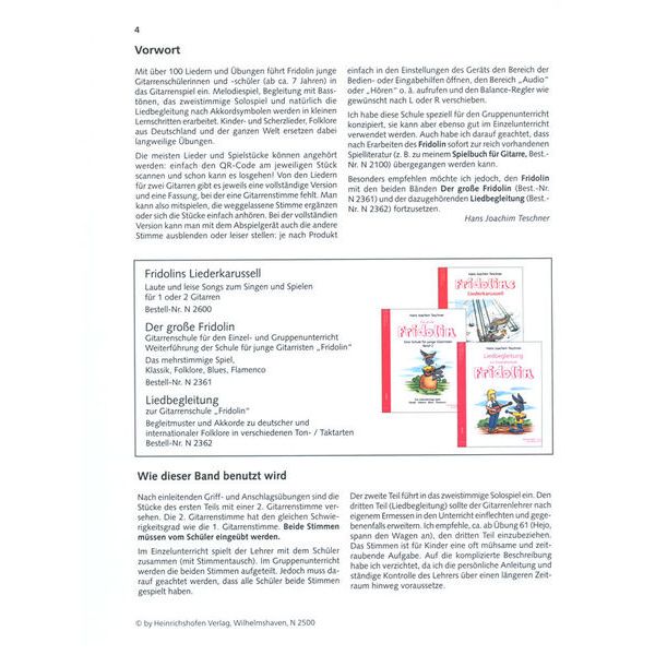 Heinrichshofen Verlag Fridolin Band 1