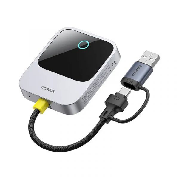 Baseus Adaptador Auto Safejourney Carplay Wireless Black