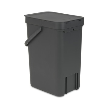 Brabantia afvalemmer Sort & Go 12l grijs