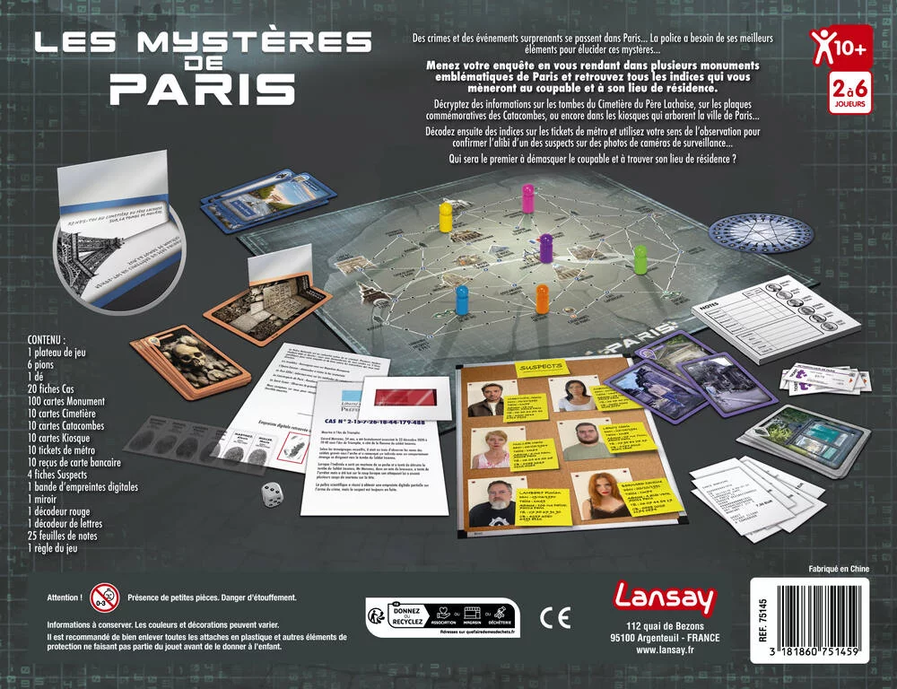 LES MYSTERES DE PARIS