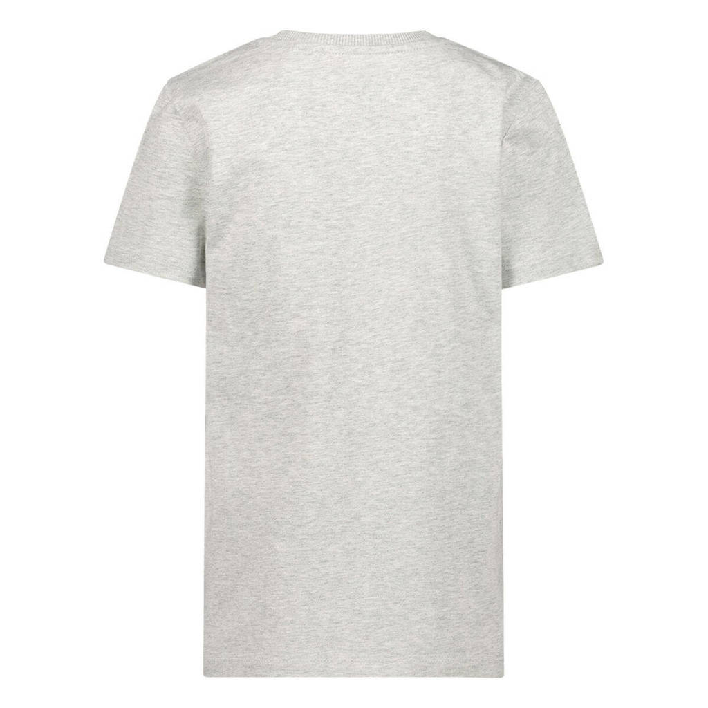 ESPRIT T-shirt met logo grijs