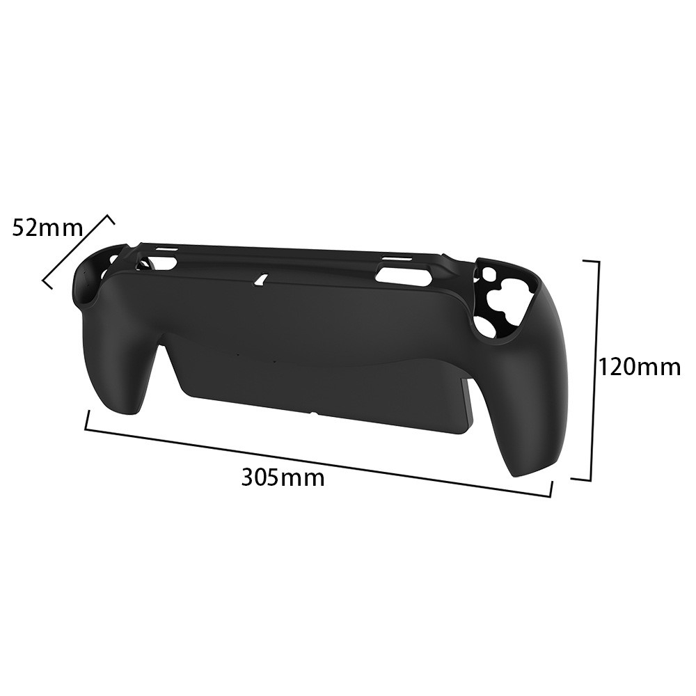 Sony PlayStation Portal Remote Player Controller Silikon Case Schutzhülle (Weich) - Schwarz