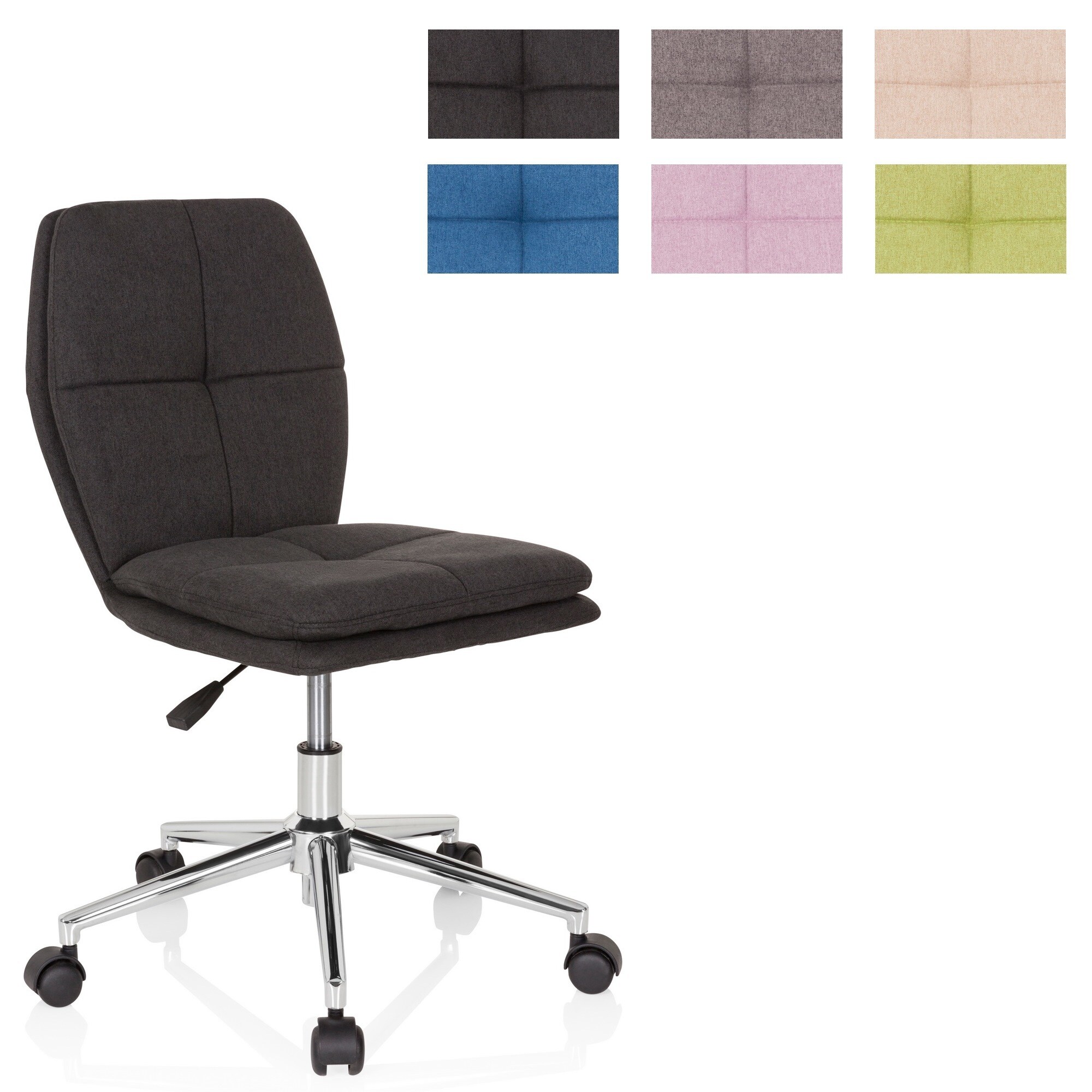 Kinderdrehstuhl JOY I Stoff ohne Armlehnen hjh OFFICE