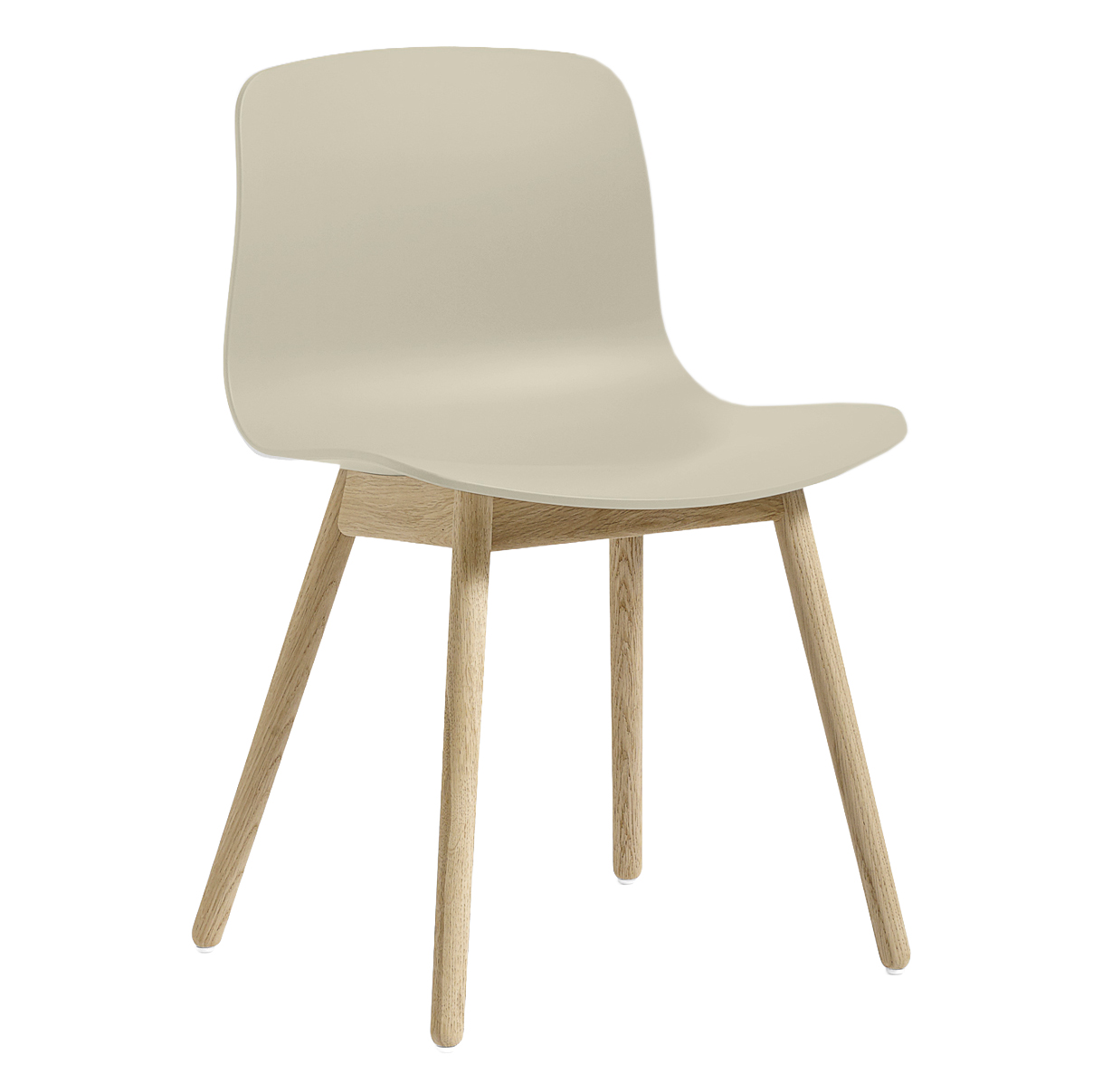 Eetkamerstoel AAC 12 gezeept eiken onderstel Pastel Green