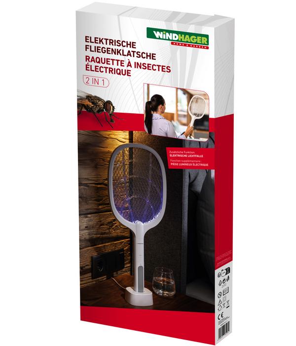 Windhager Elektrische Fliegenklatsche 2-in-1