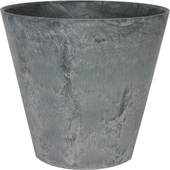 Artstone bloempot Claire D27 H24 cm grijs