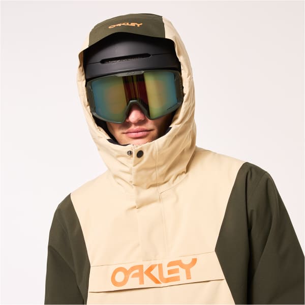 Veste de ski OAKLEY TNP TBT INSULATED ANORAK HUMUS/NEW DARK