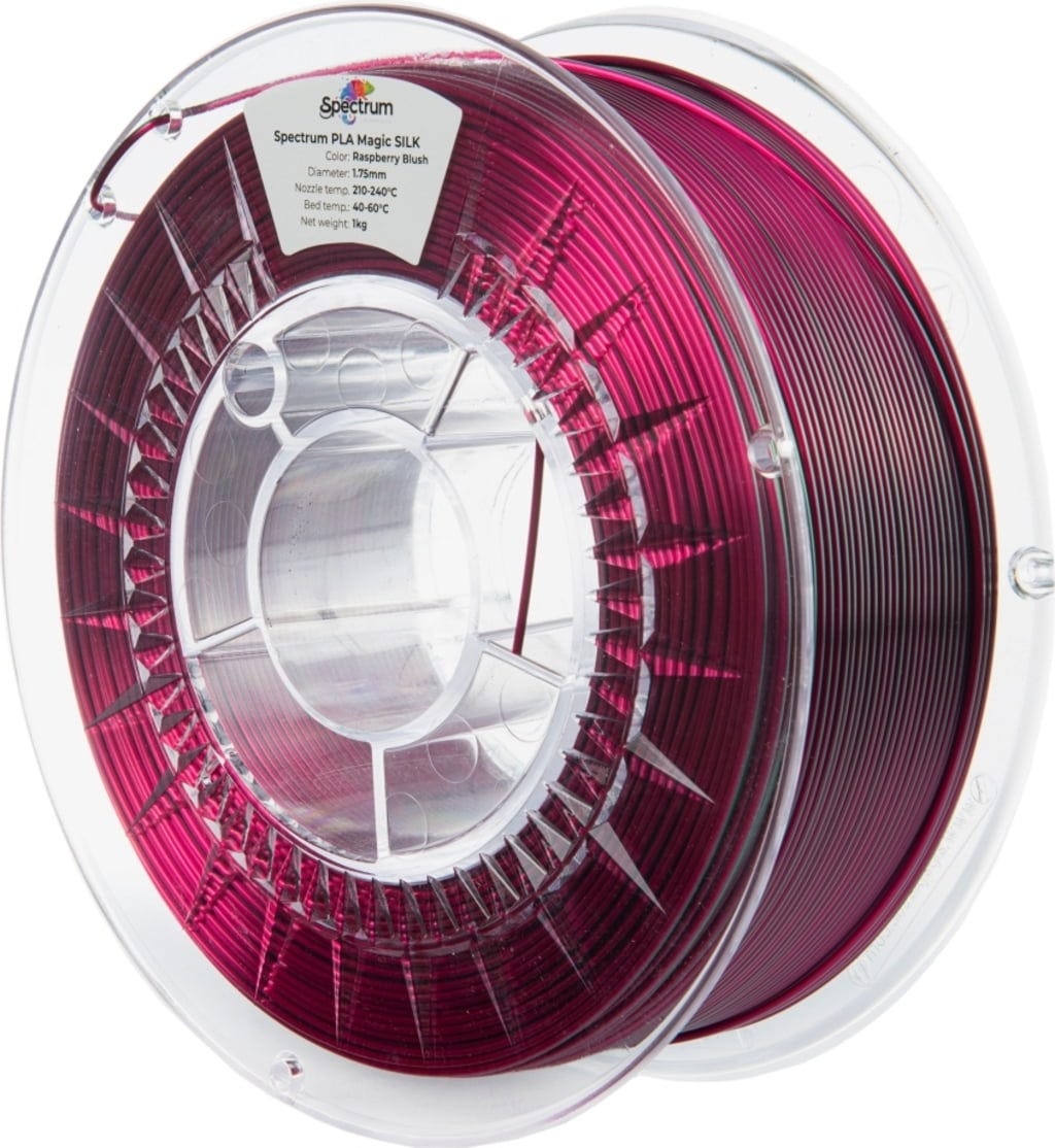 Spectrum  PLA Magic Silk Raspberry Blush, 1,75 mm / 1000 g    Seidiges PLA Finish in Raspberry Blush