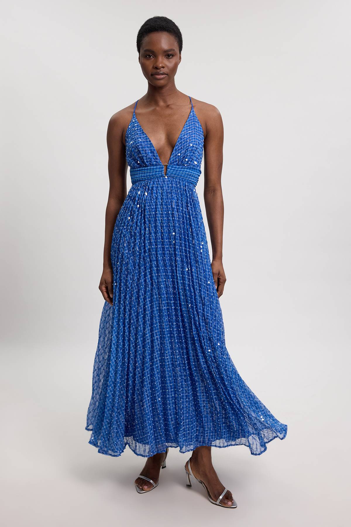 KarenMillen Robe Maxi Longue Ornée De Perles