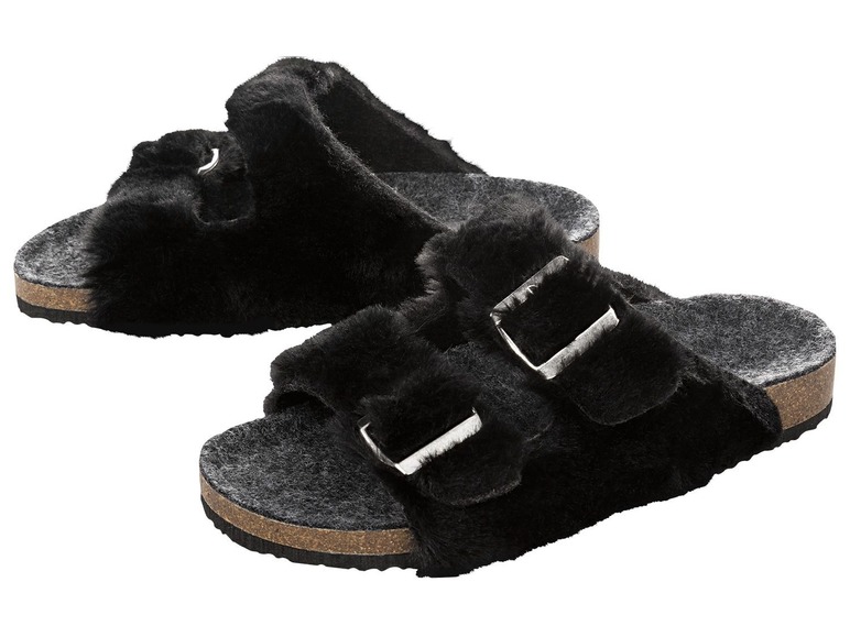 Warm gevoerde slippers voor dames