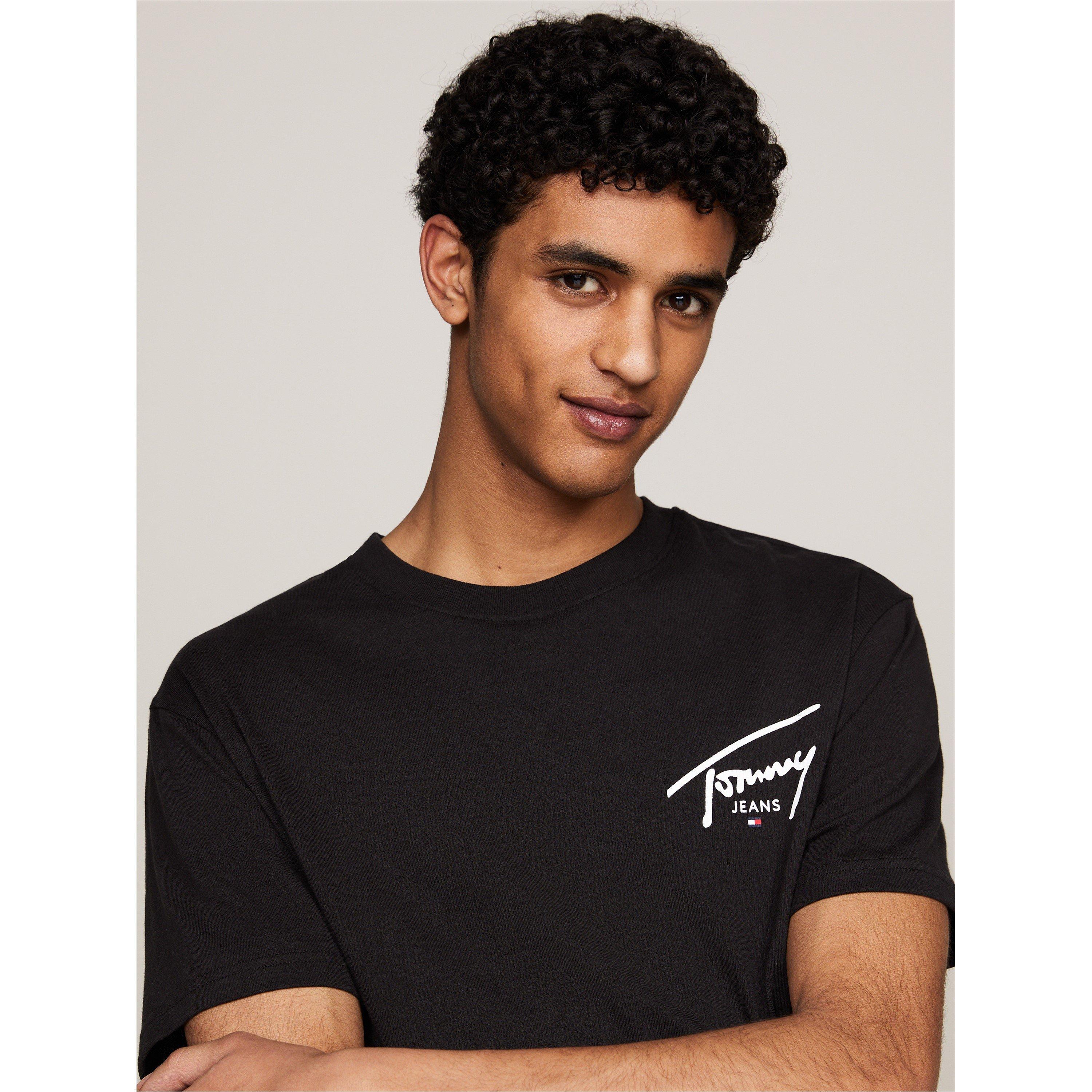 Tommy Jeans Tjm Reg Signature Print Tee Ext