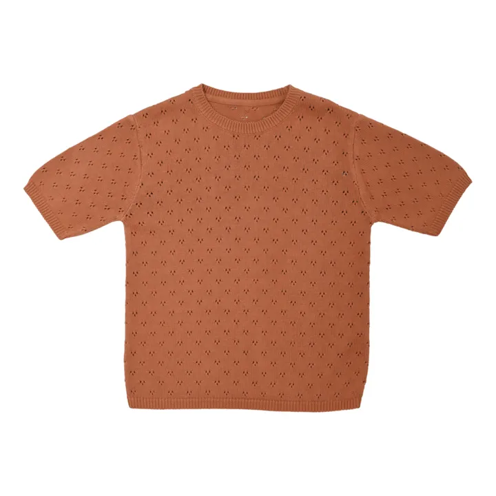 Lililotte T-shirt Jade | Marron