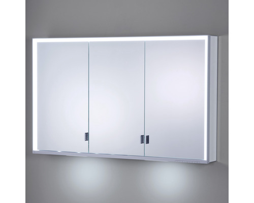 KEUCO Royal Lumos spiegelkast, 120 x 16,5 x 73,5 cm, gespiegeld, 3-deurs, LED, IP 24, 723
