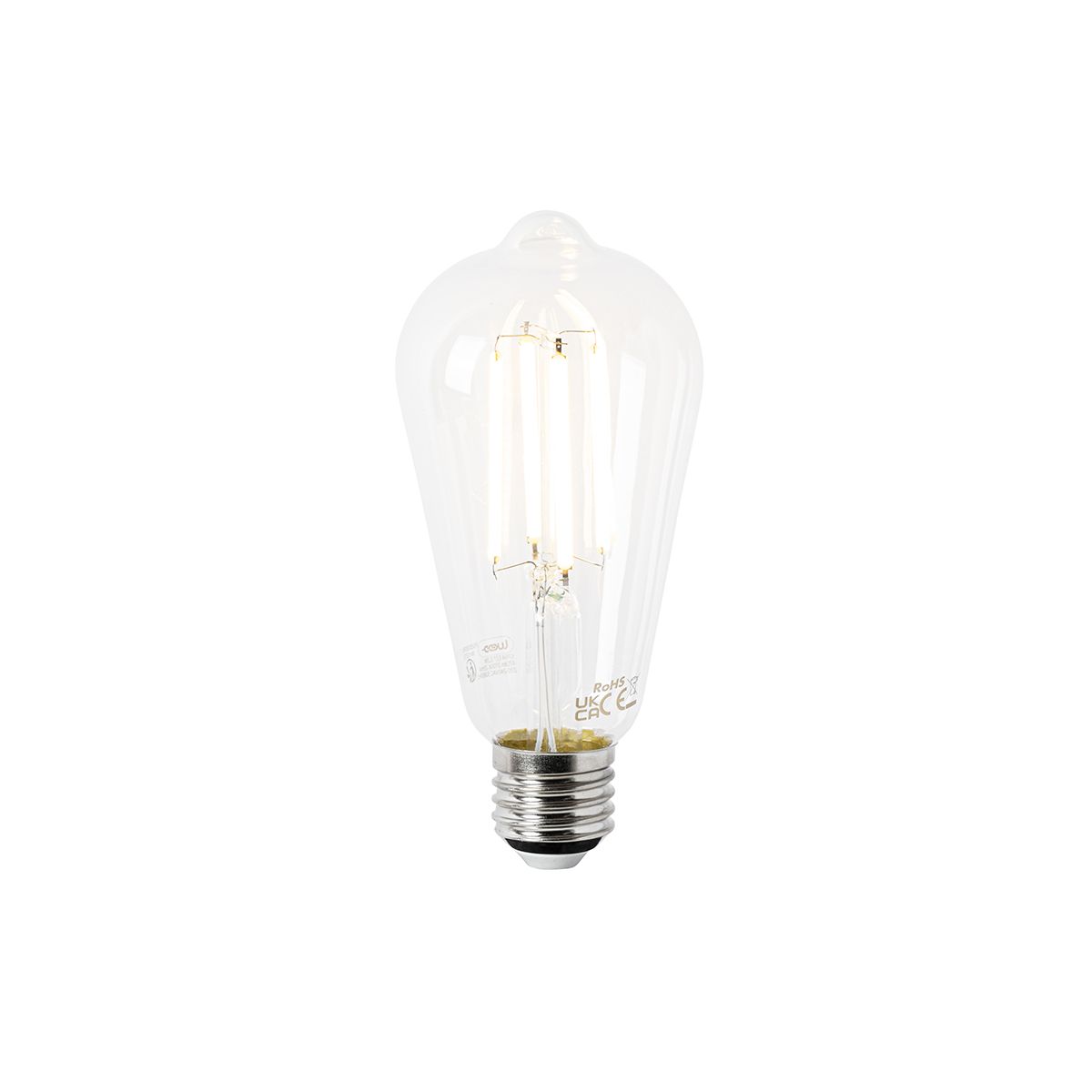 Set van 5 E27 LED lamp ST64 helder 2,2W 470 lm 2700K