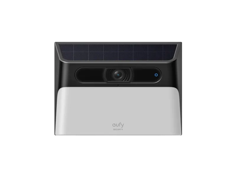 Eufy Solar Wall Light Cam S120, IP-sikkerhedskamera, Udendørs, Trådløs, Amazon Alexa & Google Assistant, 4000 K, Væg