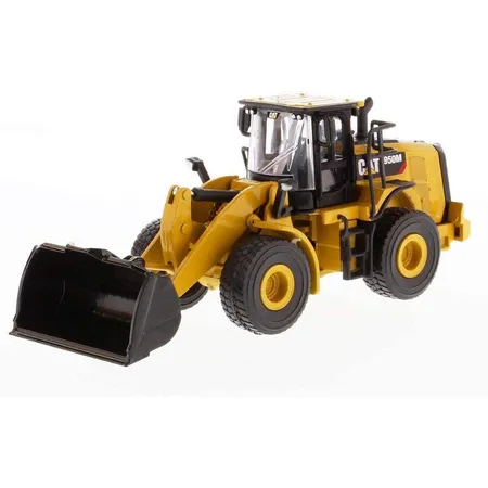 Diecast Masters 85608 - Caterpillar Radlader 950M, detailgetreues CAT Baufahrzeug in Displayfenster-Box, Maßstab 1:64, ca. 13,5 x 4,6 x 5,6 cm, ab 8 Jahren, für Sammler und als Geschenk geeignet