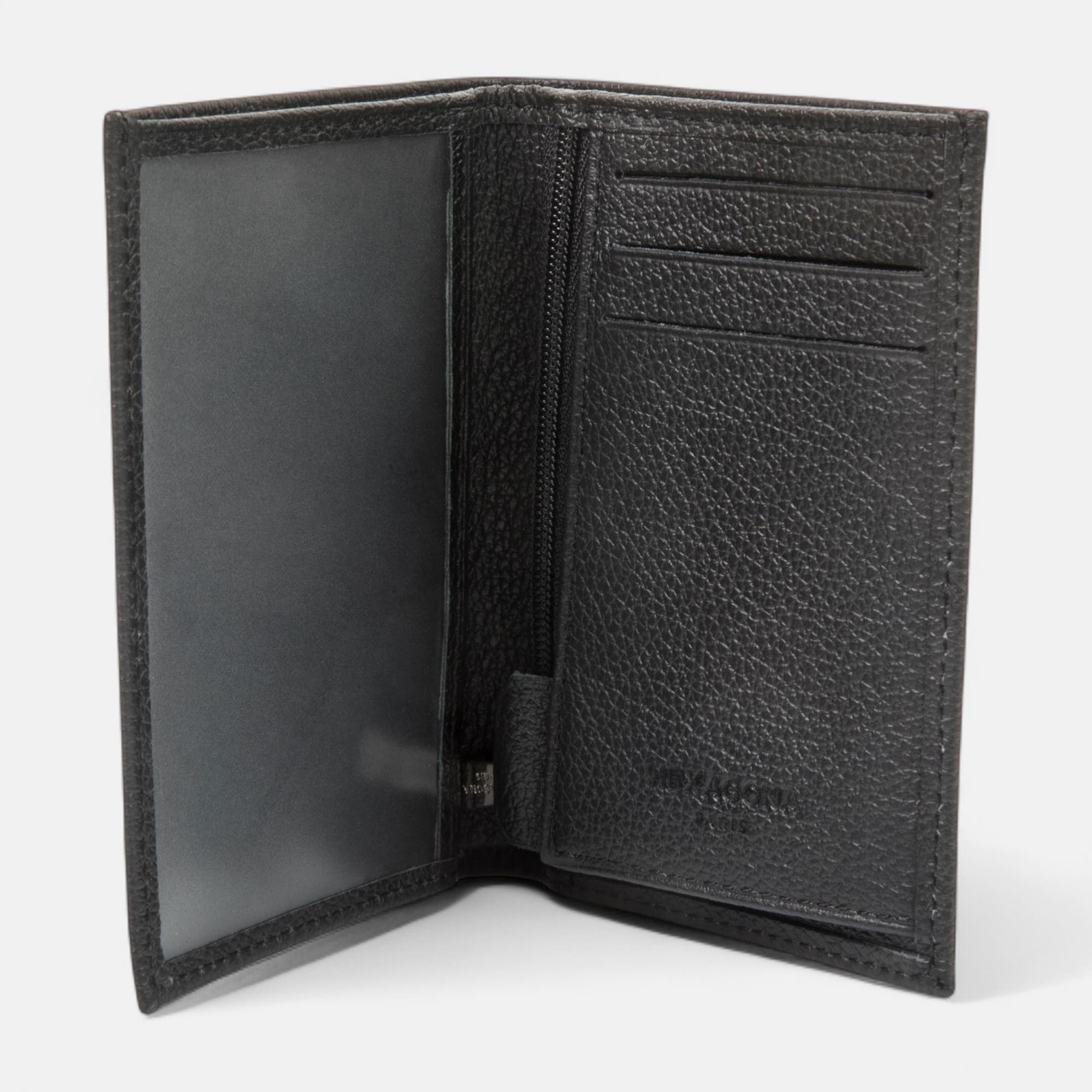 Petite maroquinerie en cuir noir