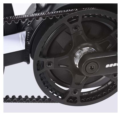 VTC Électrique Sunn Urb Rely Mixte Shimano Nexus 7V Courroie 27.7'' Blanc Noir