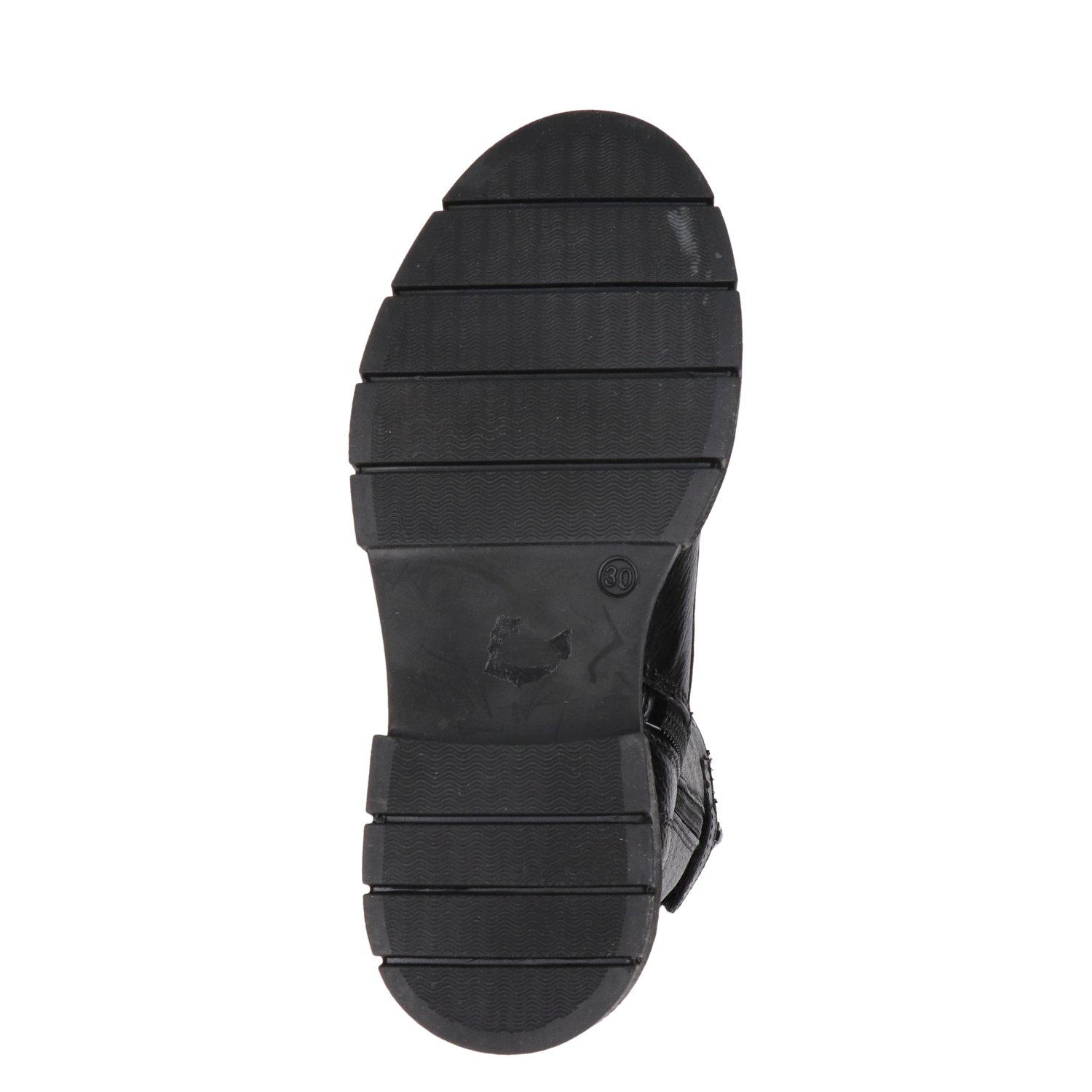 Kids meisjes veterboot Nelson Kids Zwart