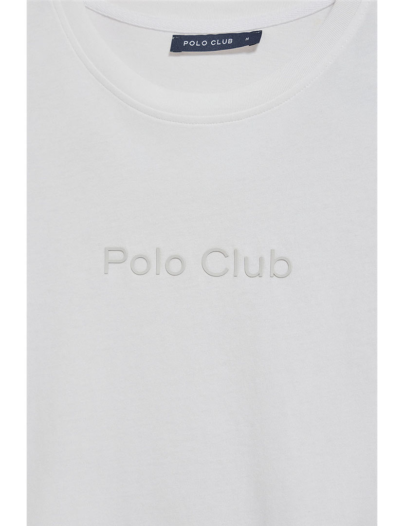 T-Shirt Saul Minimal Combo Rubber In White