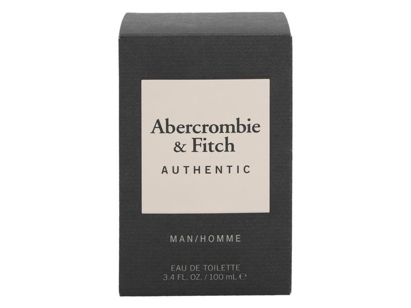 Abercrombie & Fitch Eau de Toilette Authentic Men 100 ml Zitrisches Parfum für Herren