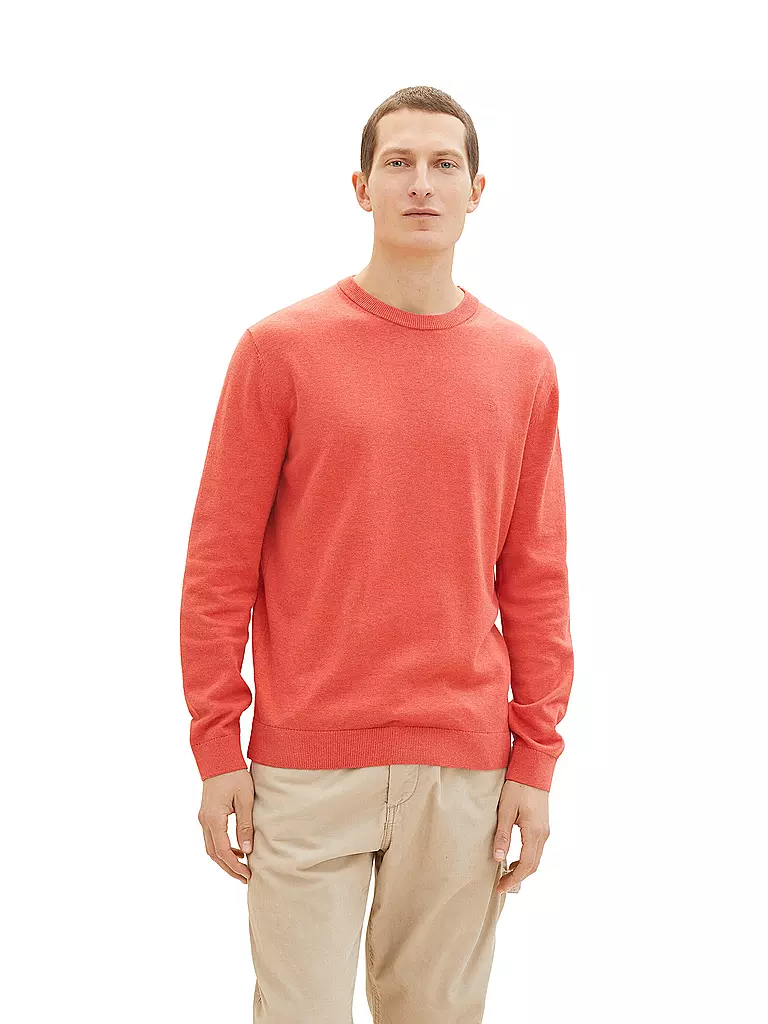 TOM TAILOR Pullover  rot