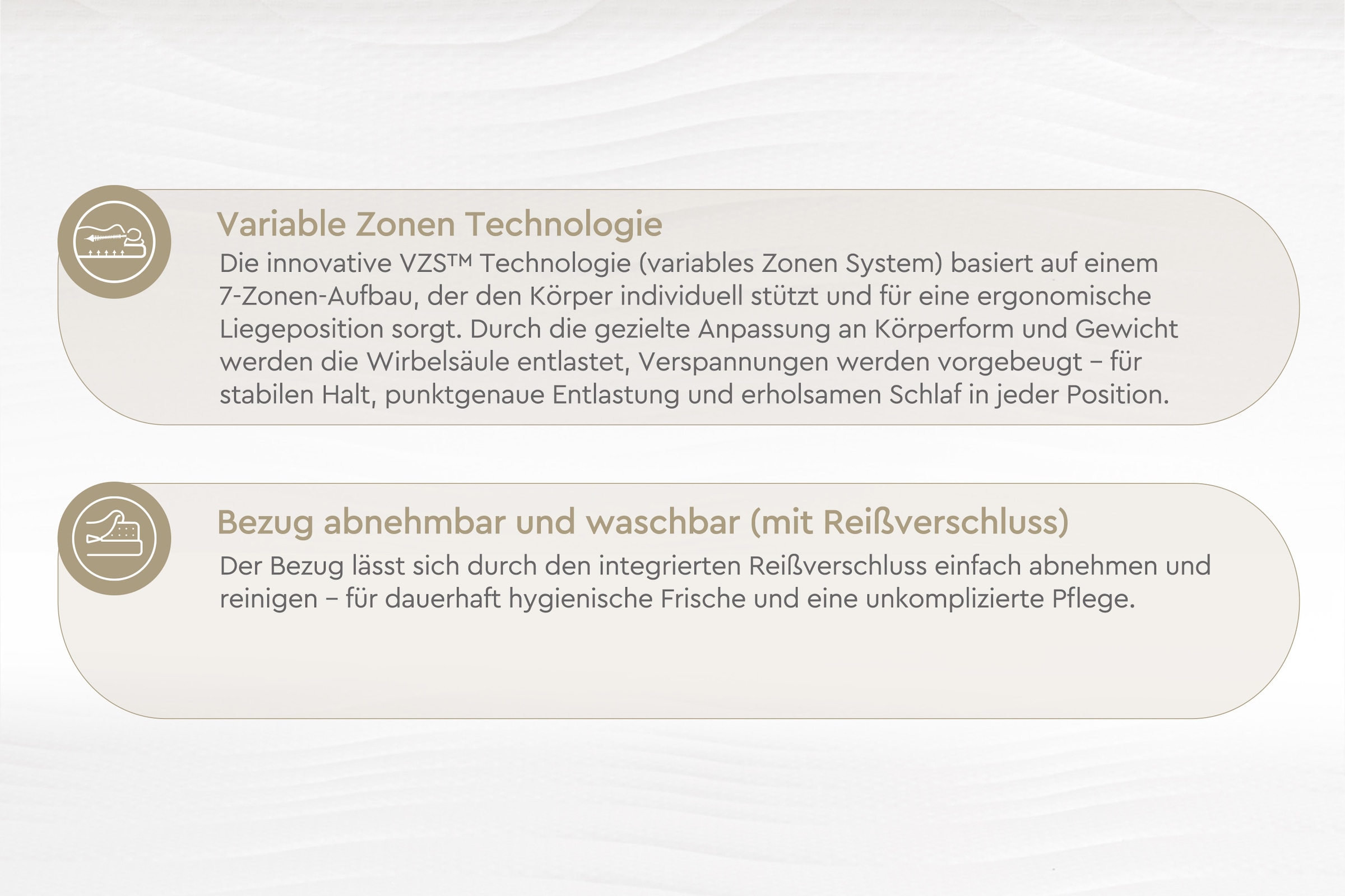Yatas Bedding Komfortschaummatratze »Royal Comfort 7 Slim, Matratze 90x200, 140x200 cm & weitere Grössen« 18 cm hoch Raumgewicht: 28 kg/m³ 1-tlg., 1 Stk. tlg. 7-Zonen, H3, wendbar ergonomisch, atmungsaktiv
