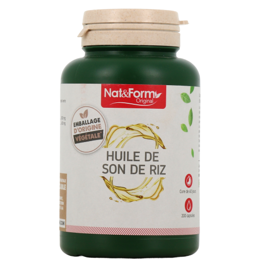 Nat et Form Huile de Son de Riz