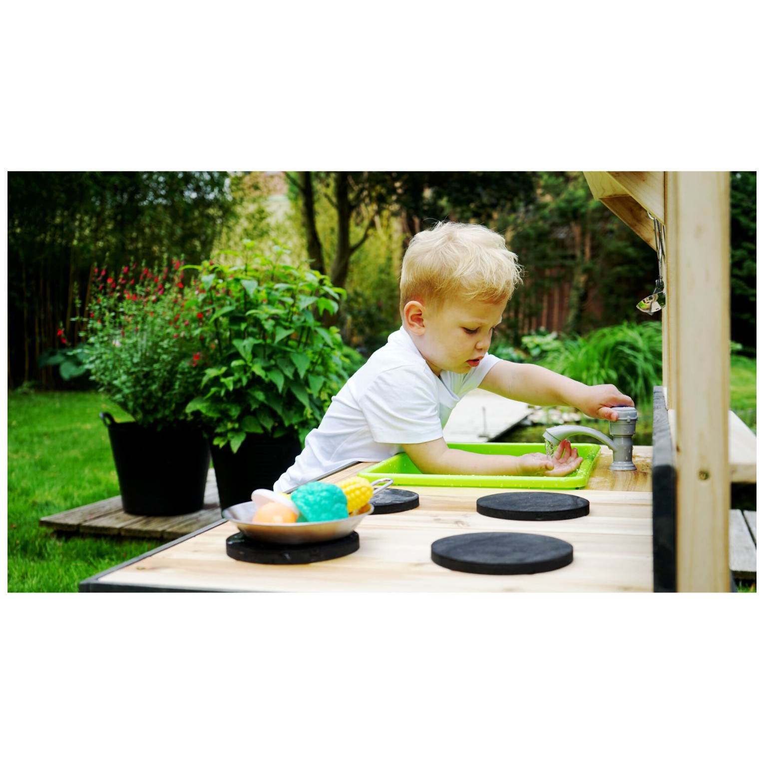 EXIT Yummy 200 houten buitenkeuken - naturel