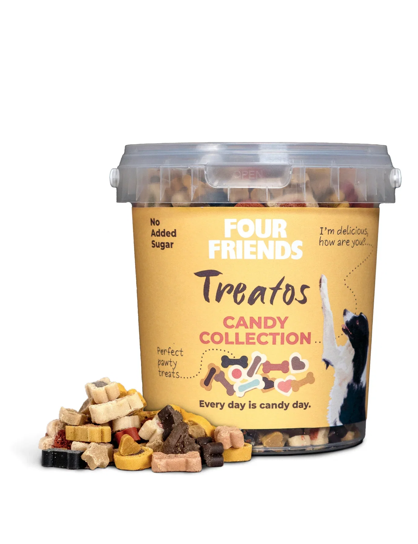 FourFriends Hundegodteri Treatos candy FourFriends 500 g
