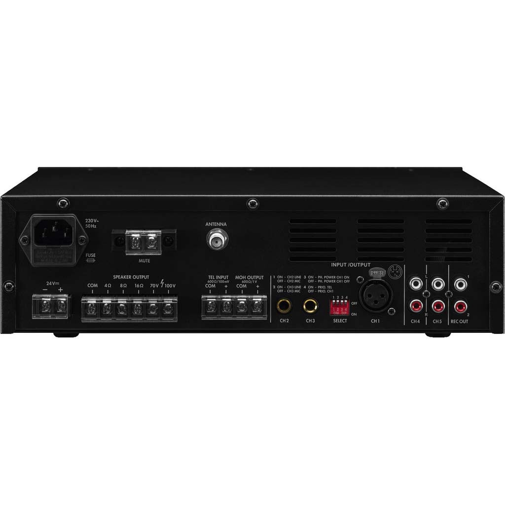 Monacor PA-803DAP 30W mono-versterker/mediaspeler