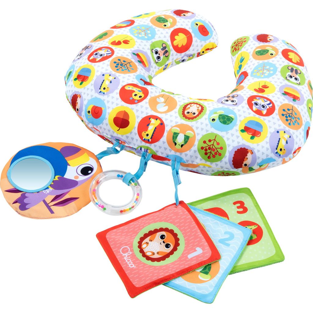 ChiccoChicco   Lagerungs- und Spielkissen Animal Time