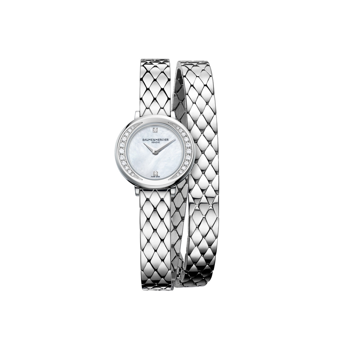 Montre Baume & Mercier Petite Promesse femme acier
