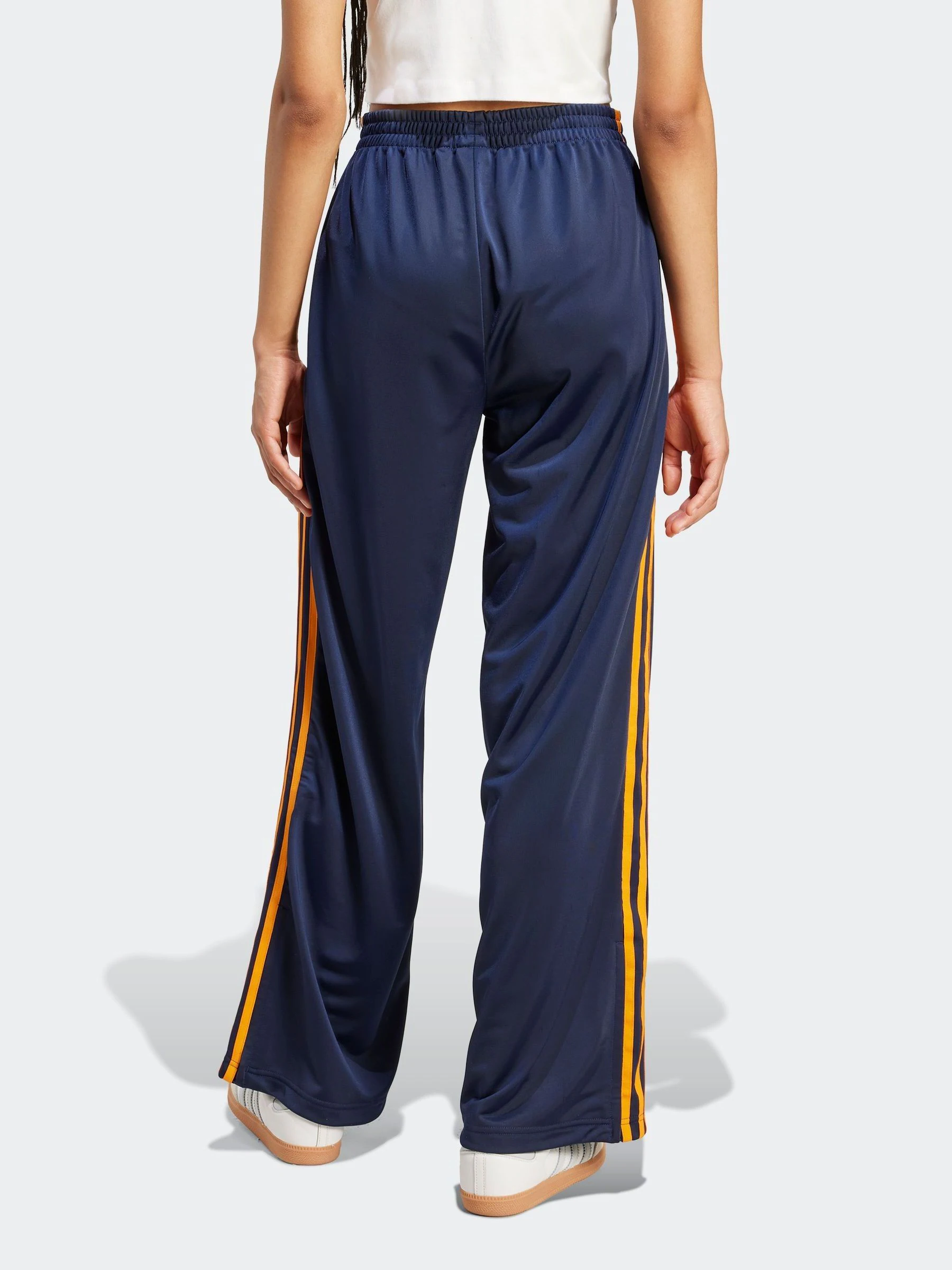 Donkerblauw - adidas Originals Firebird Loose Track Pant Trousers
