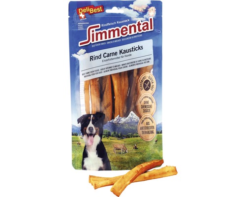 Hondensnack DeliBest Simmental Rind Carne kauwstaafjes 200 g