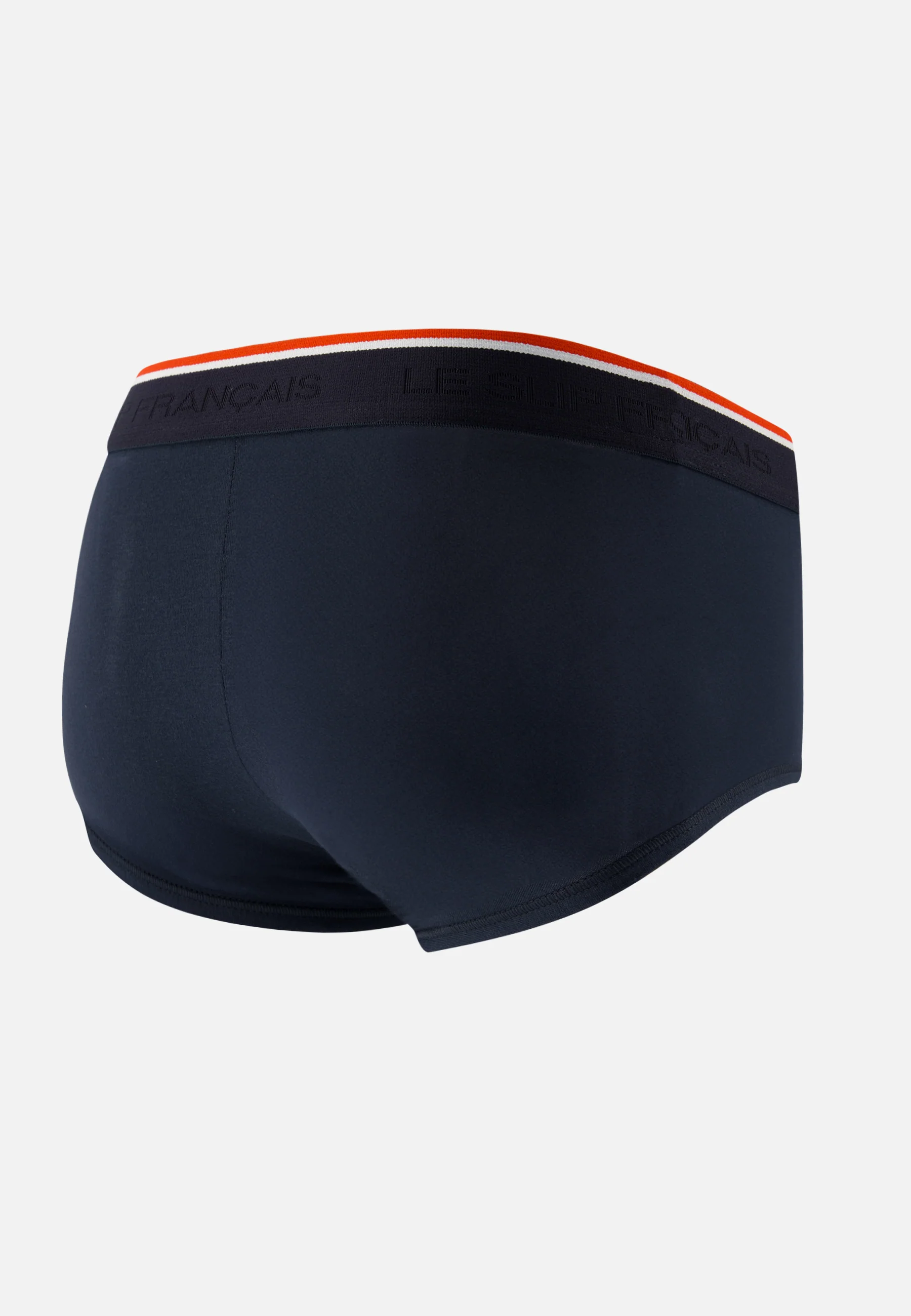 Boxer échancré en coton-Pedro Bleu Marine