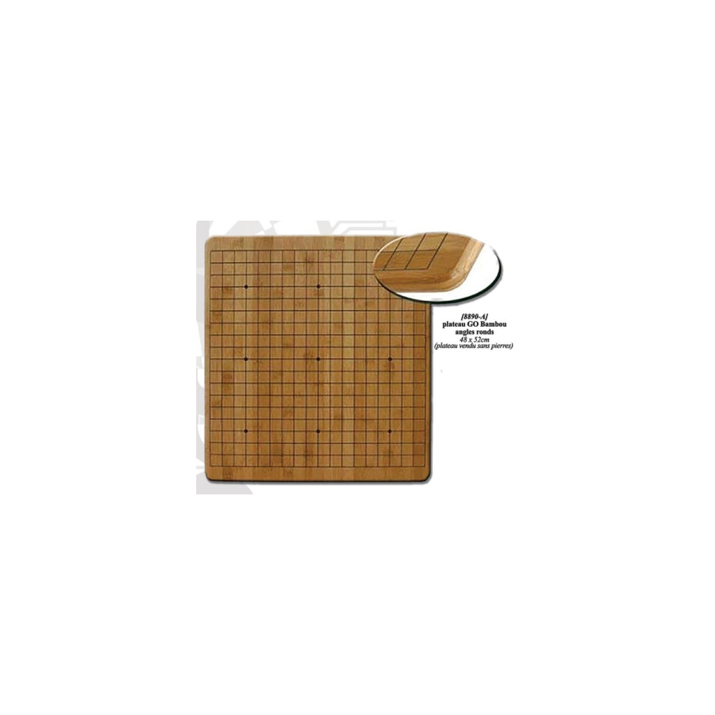 Goban bambou 19 lignes
