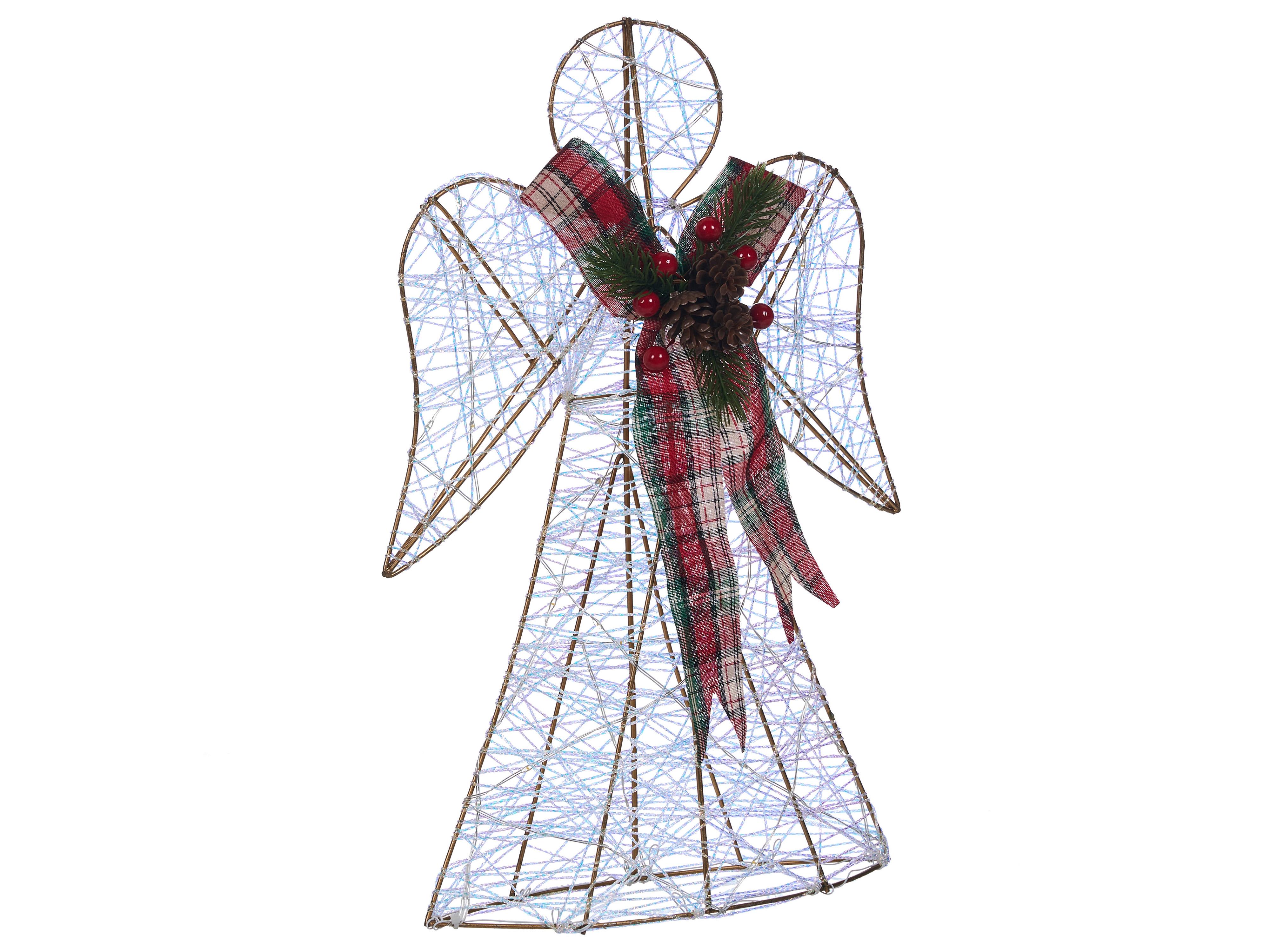 Kerstdecoratie ANNSJON Engel 30/40 cm Meerkleurig