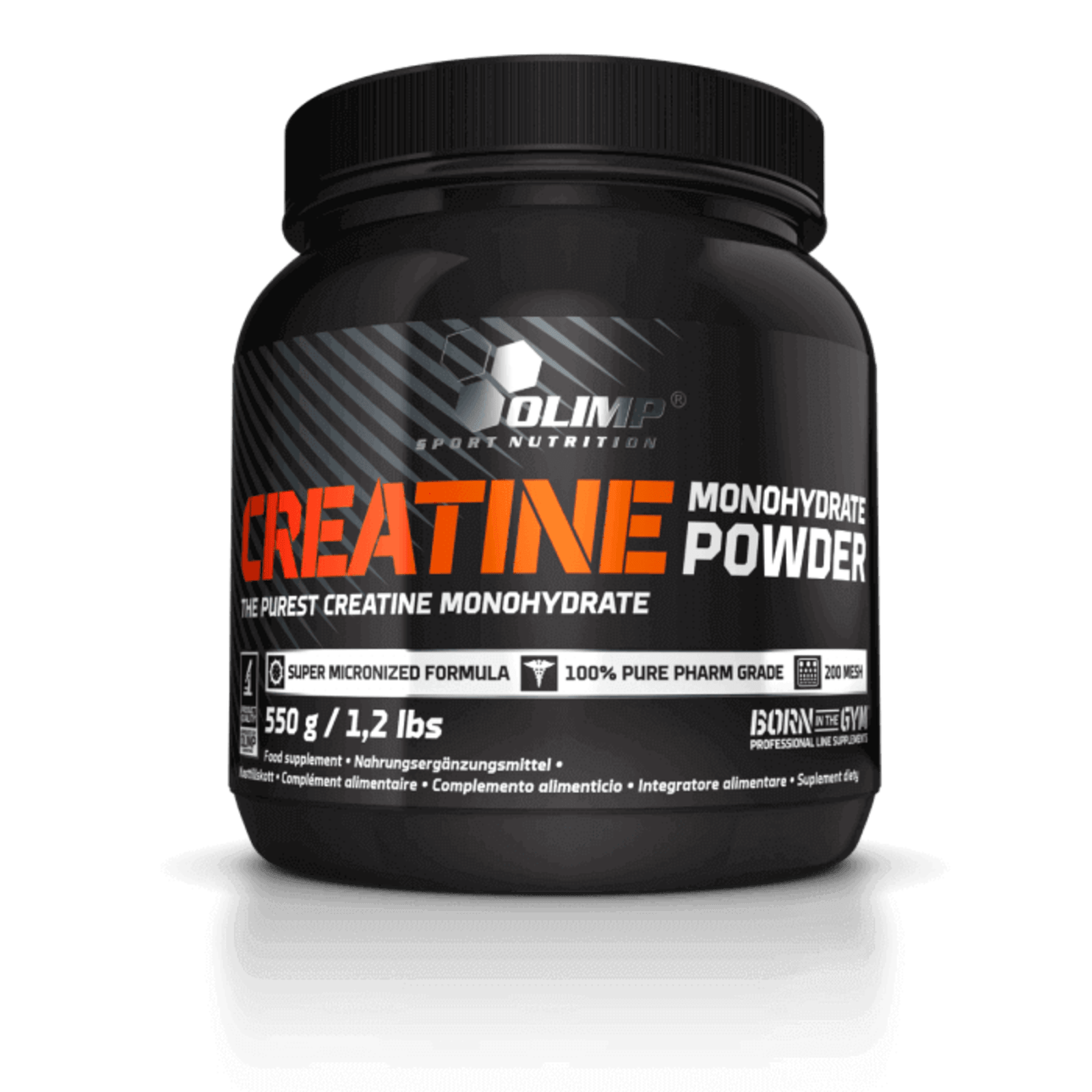 Creatine Monohydrate Powder (550g)