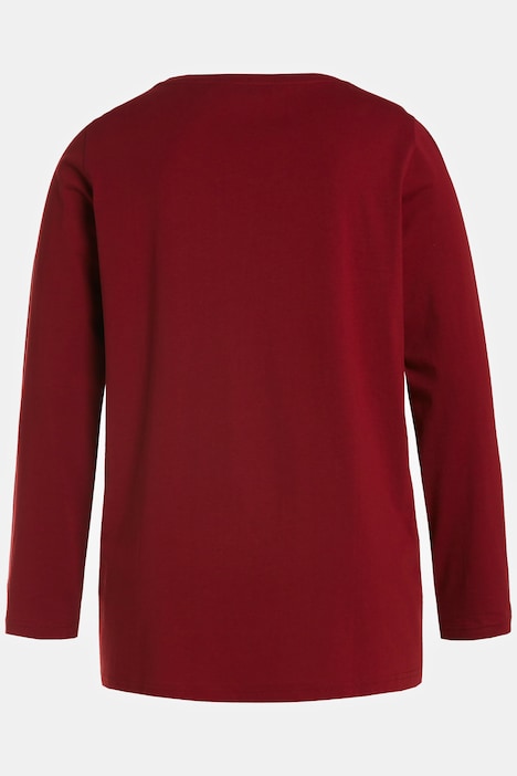 Shirt, Weihnachtsbären, A-Linie, Rundhals, Halbarm