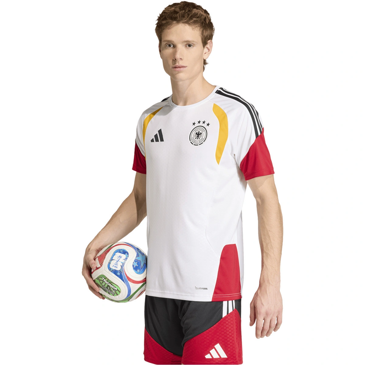 T-Shirt adidas Alemanha Training Mundial 2026