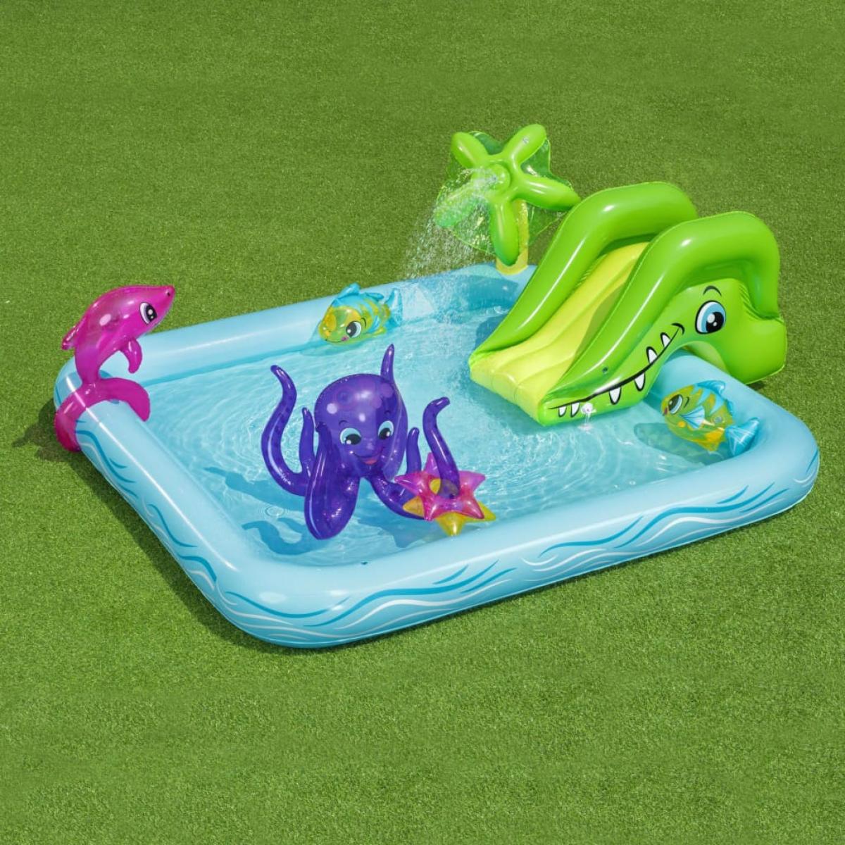 Piscina de Juegos Fantasia Hinchável 239 X 206 X 86 Cm
