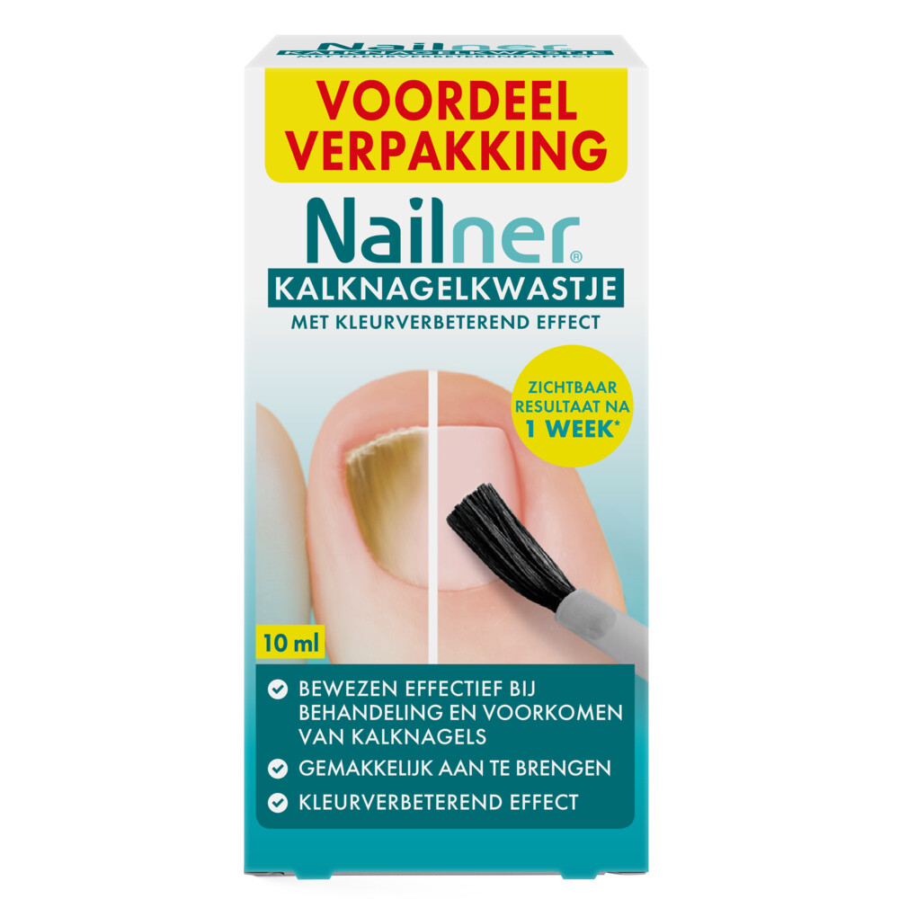 Nailner Kalknagelkwastje 2 in 110 ml